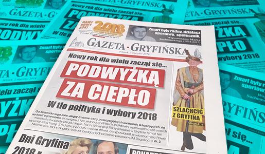 Nowa Gazeta Gryfińska w sprzedaży!