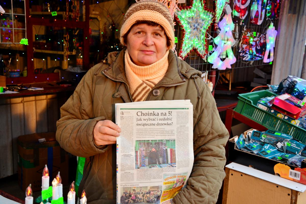 Po ozdoby świąteczne na targowisko!