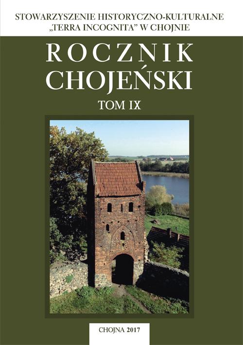 Jest już IX tom „Rocznika Chojeńskiego”