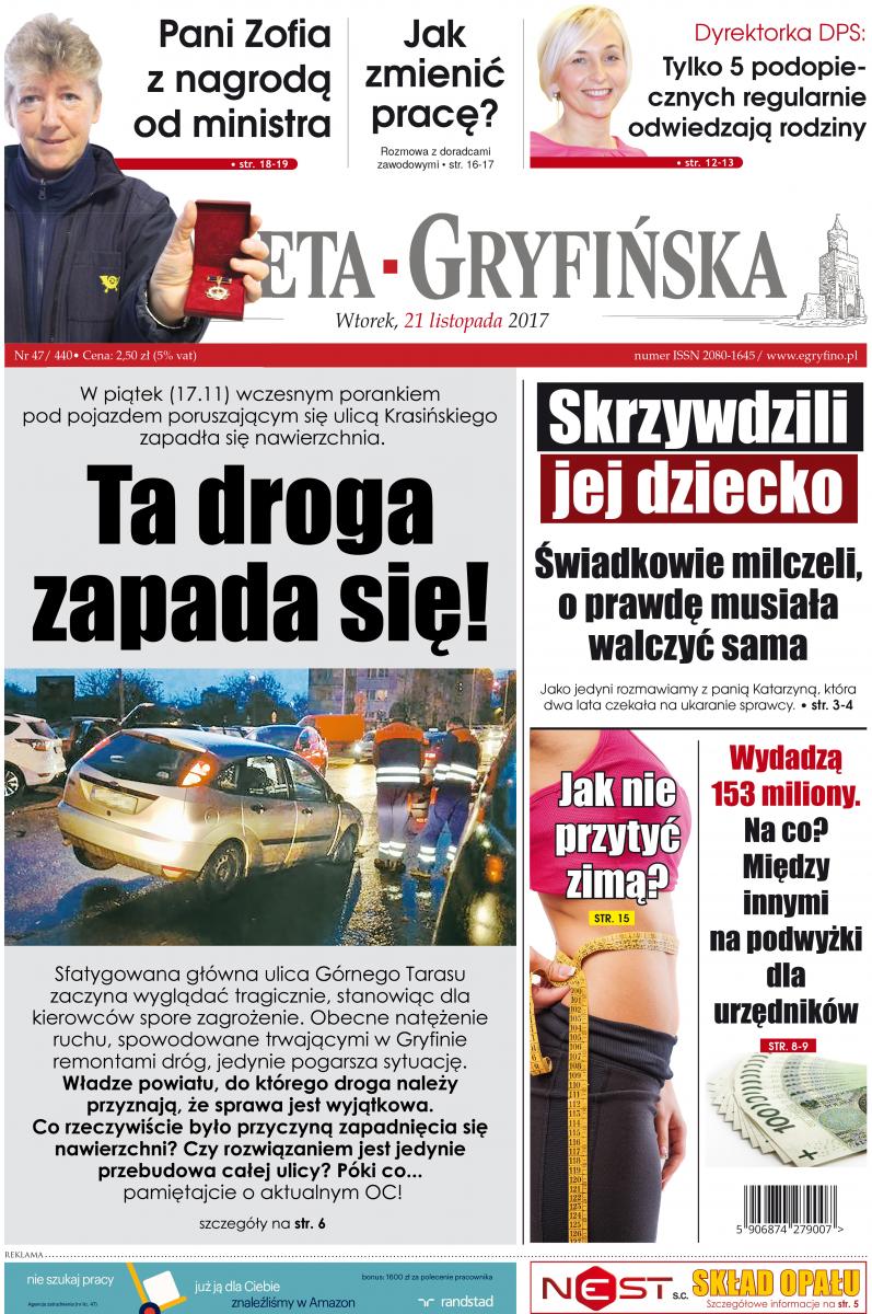 Nowa Gazeta Gryfińska w sprzedaży!