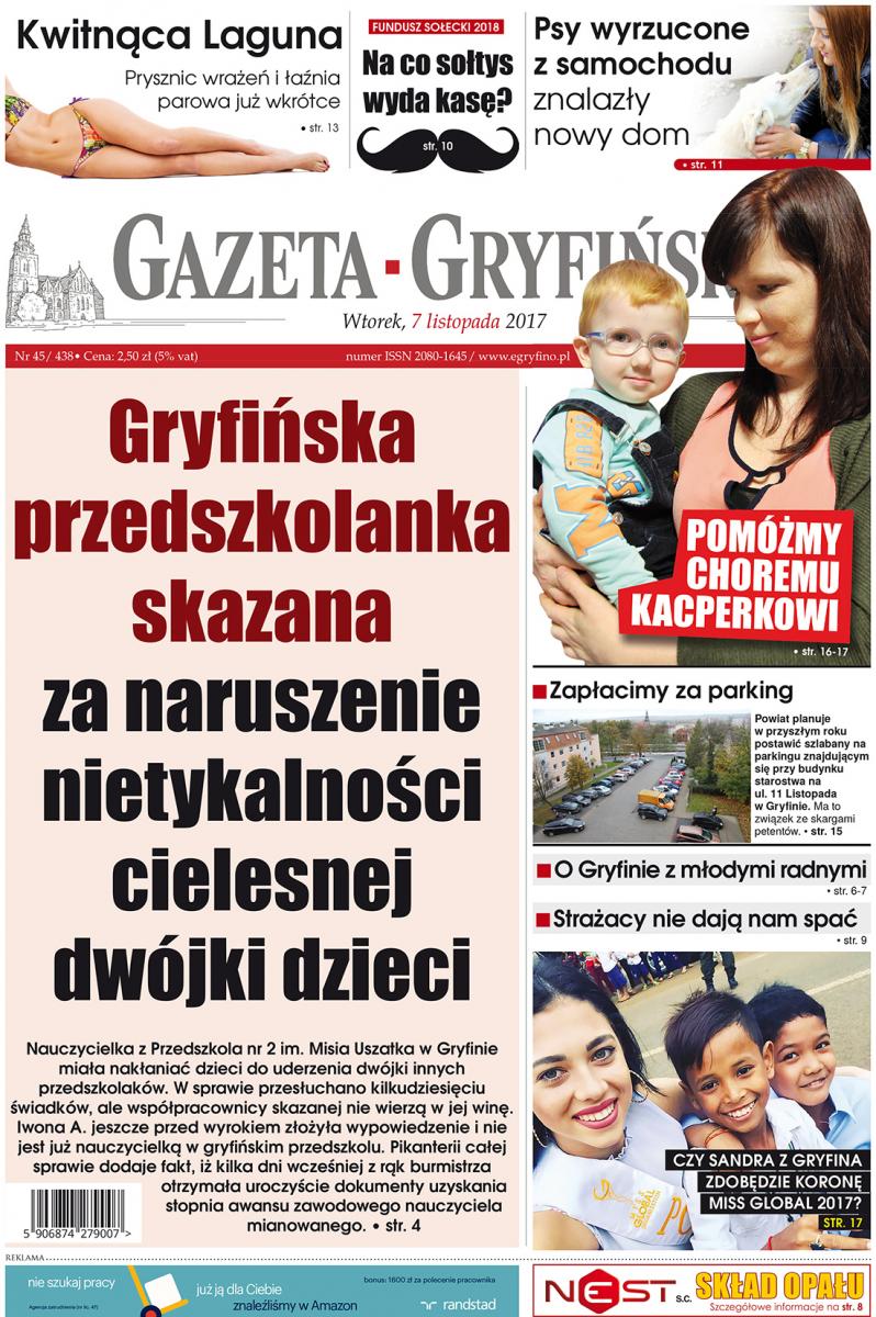 Nowa Gazeta Gryfińska już w sprzedaży!