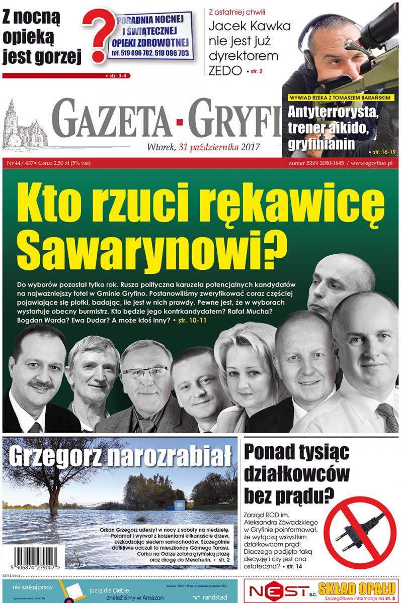 Nowa Gazeta Gryfińska już w sprzedaży!