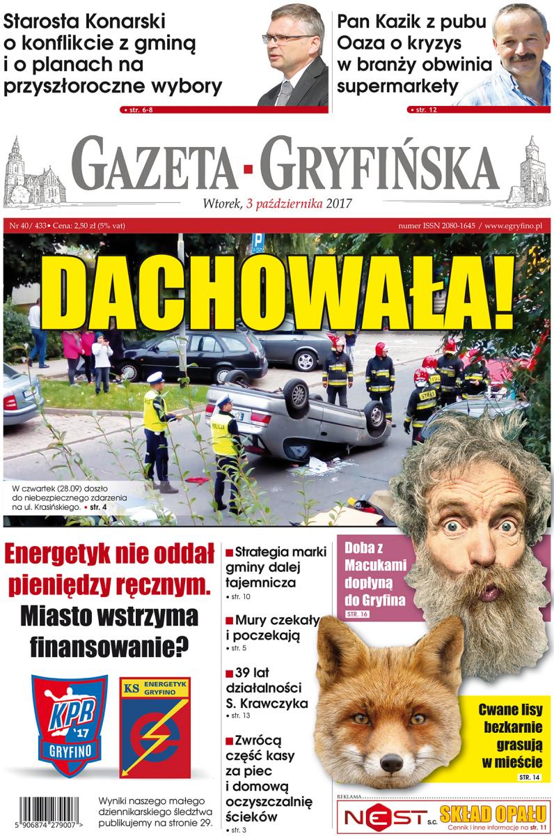 Nowa Gazeta Gryfińska w sprzedaży!