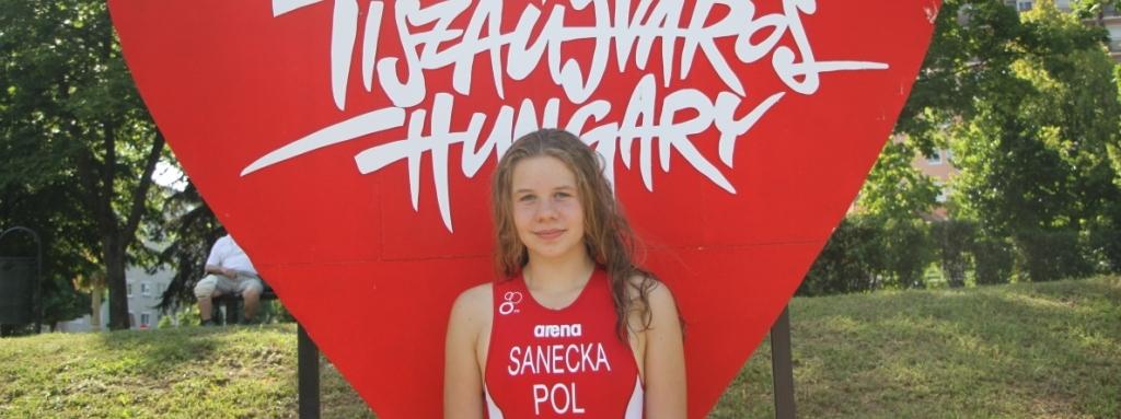 Julia Sanecka trzecia w Zagrzebiu