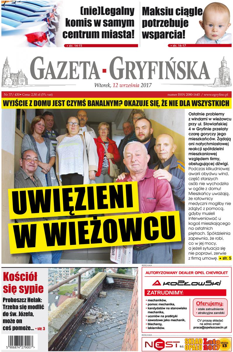 Nowa Gazeta Gryfińska w sprzedaży!