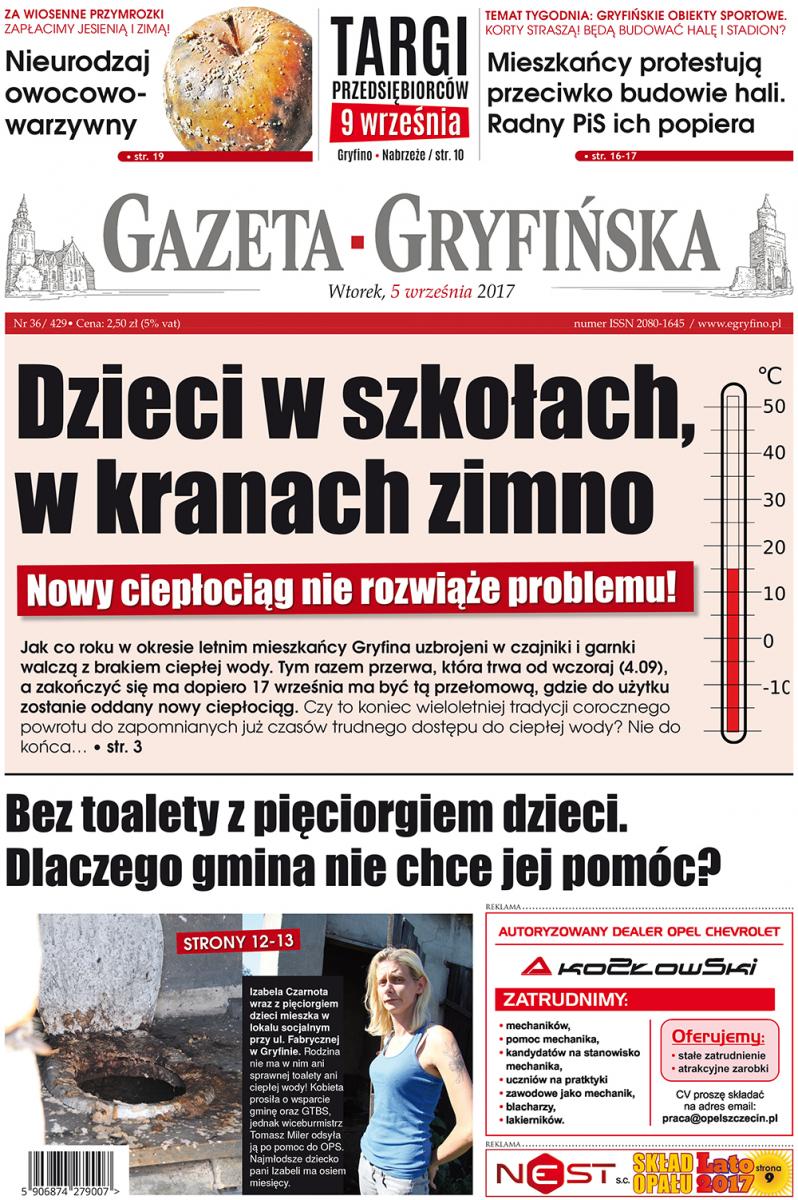 Nowa Gazeta Gryfińska w sprzedaży!
