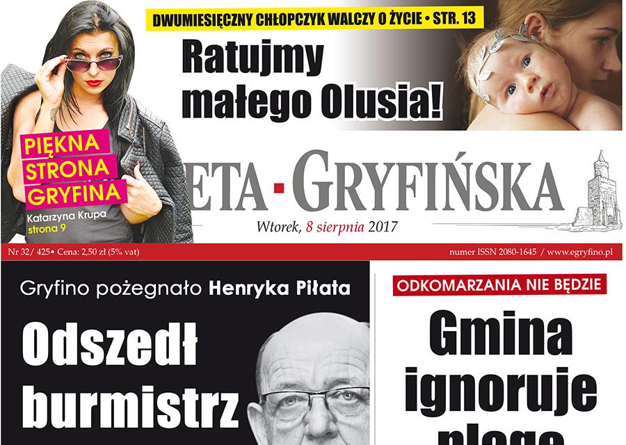 Nowa Gazeta Gryfińska w sprzedaży!