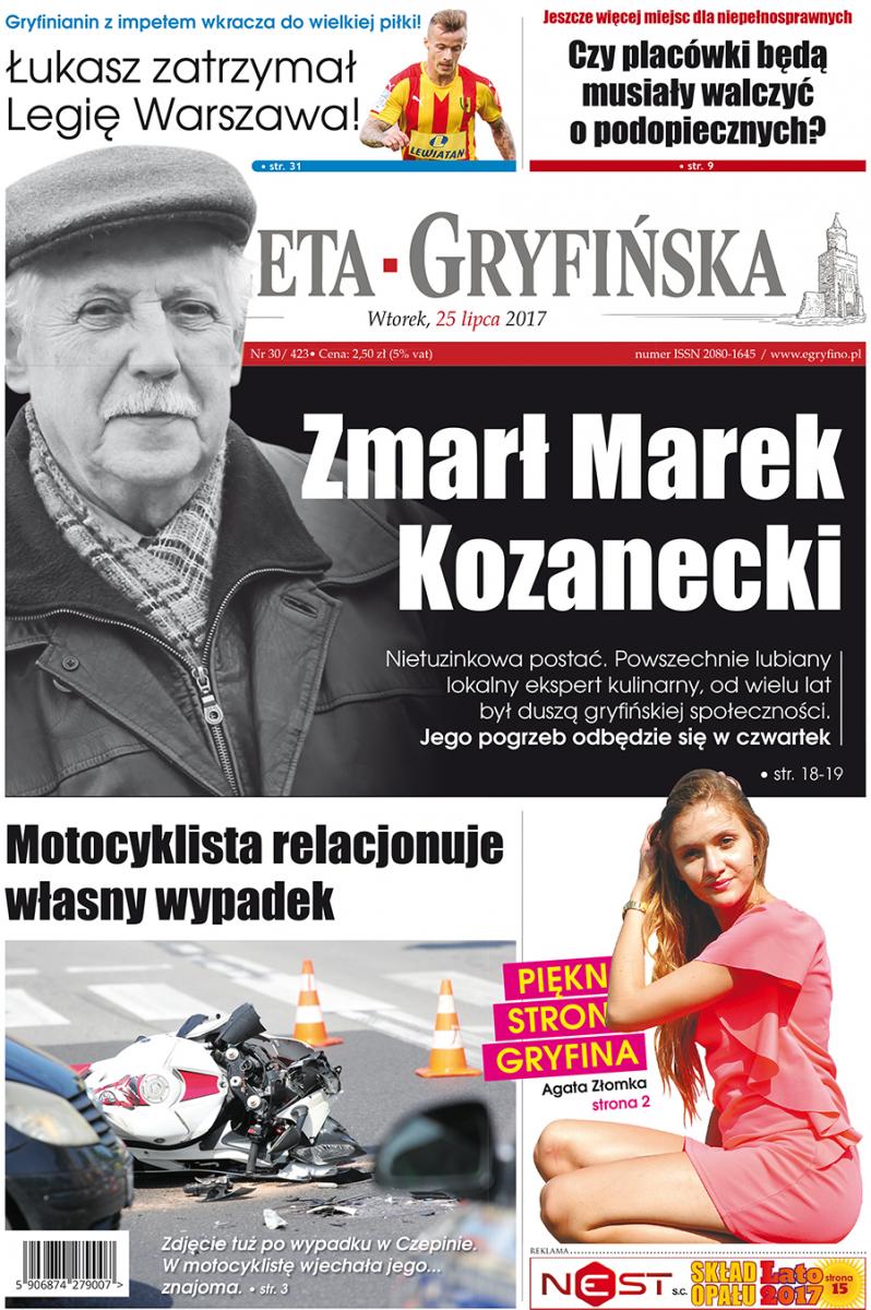 Nowa Gazeta Gryfińska już w sprzedaży!