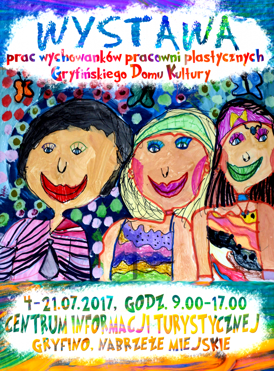 Prace plastyczne gryfińskich dzieci