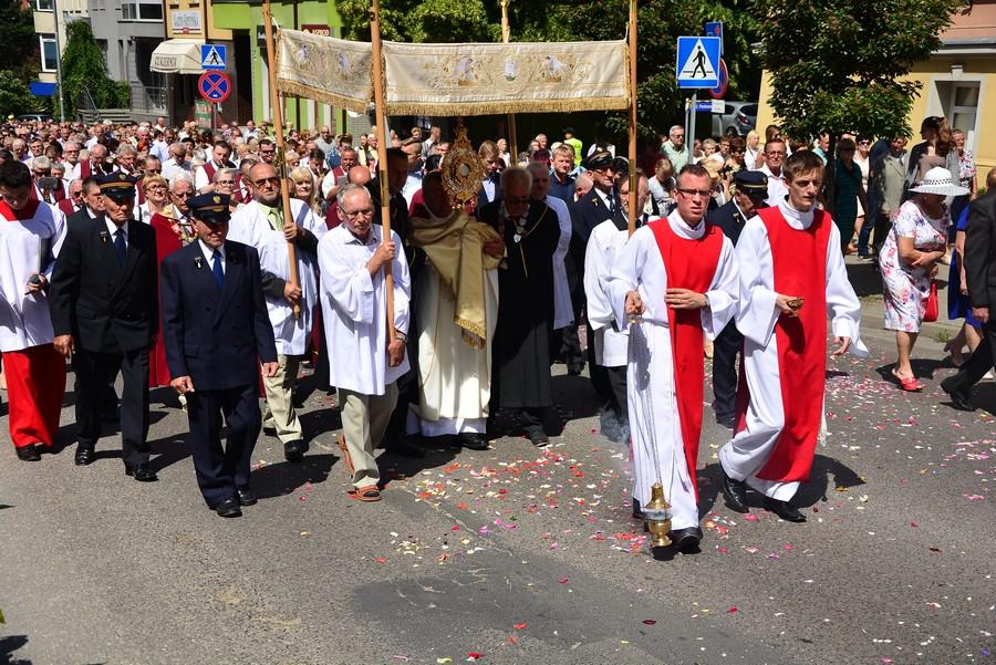 Uroczystości święta Bożego Ciała w Gryfinie [GALERIA]