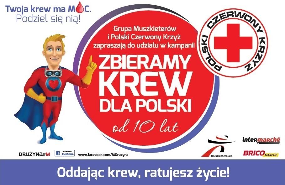Twoja krew ma moc! Podziel się nią wraz z Bricomarché w Gryfinie