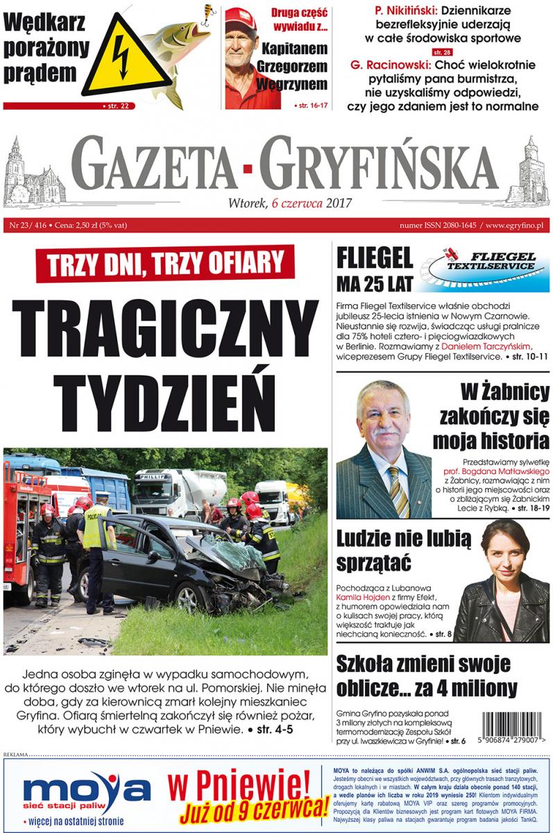 Nowy numer Gazety Gryfińskiej w sprzedaży!