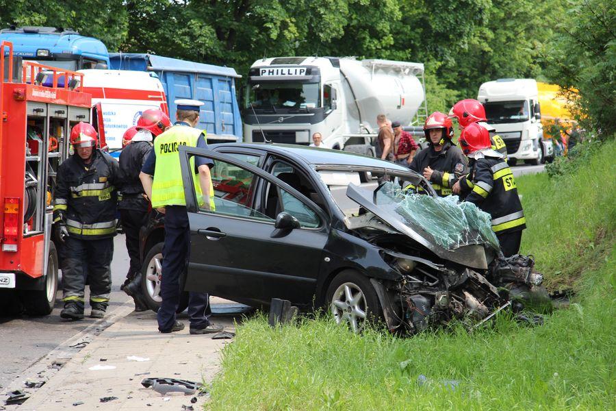 Wypadek na Pomorskiej [GALERIA]