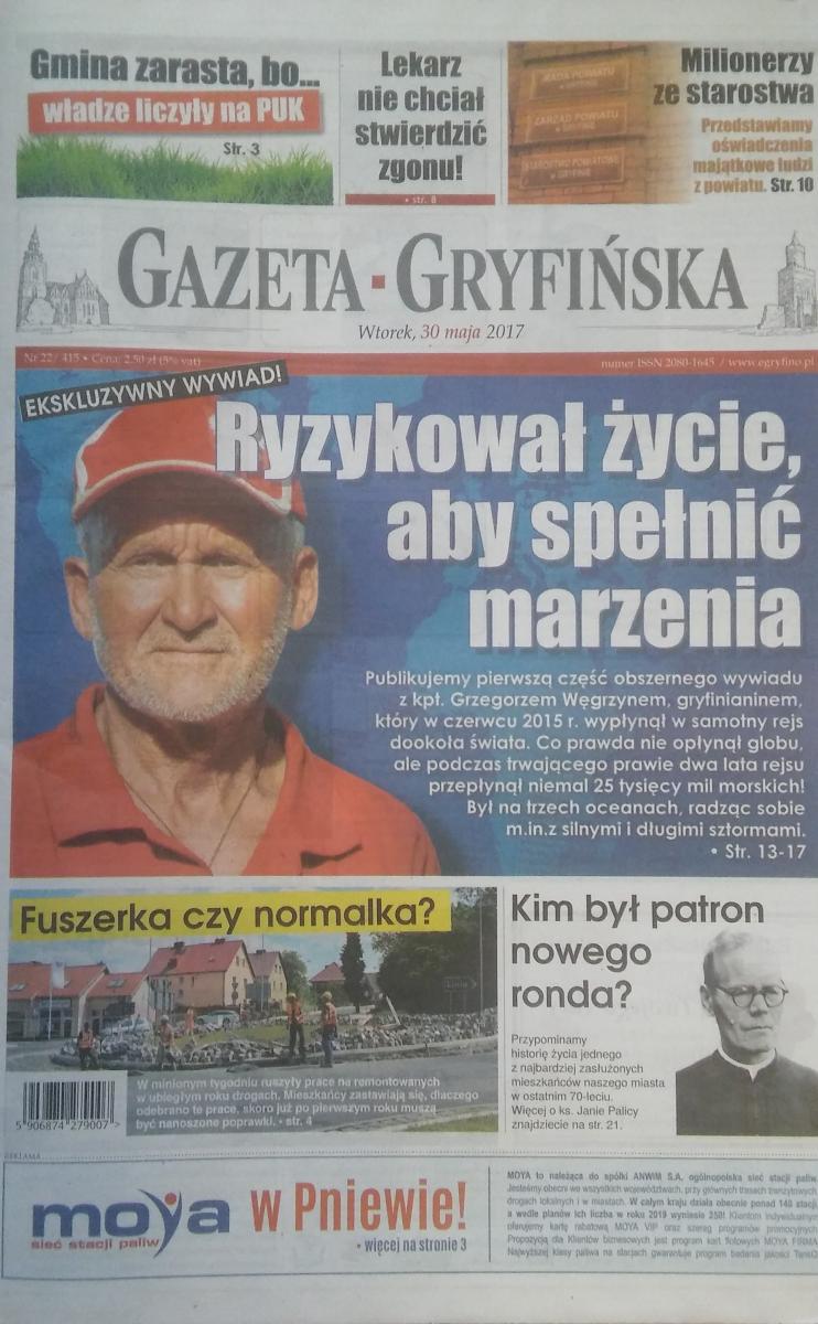 Nowy numer Gazety Gryfińskiej w sprzedaży!