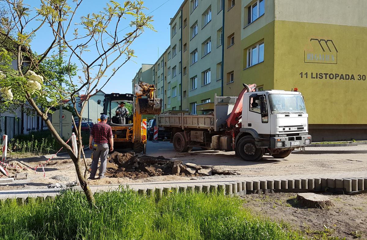 Przy 11 Listopada praca wre [VIDEO]