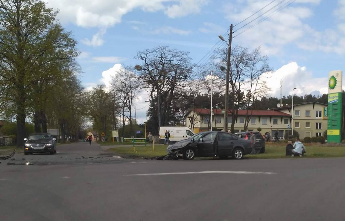 Wypadek w Pniewie!