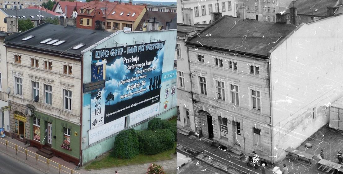 Gryfino kiedyś i dzisiaj. Ulica Bolesława Chrobrego