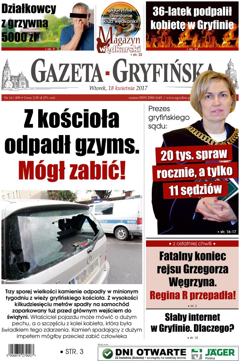 Najnowszy numer Gazety Gryfińskiej już w sprzedaży!