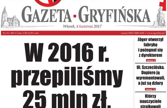 Nowa Gazeta Gryfińska już w sklepach!
