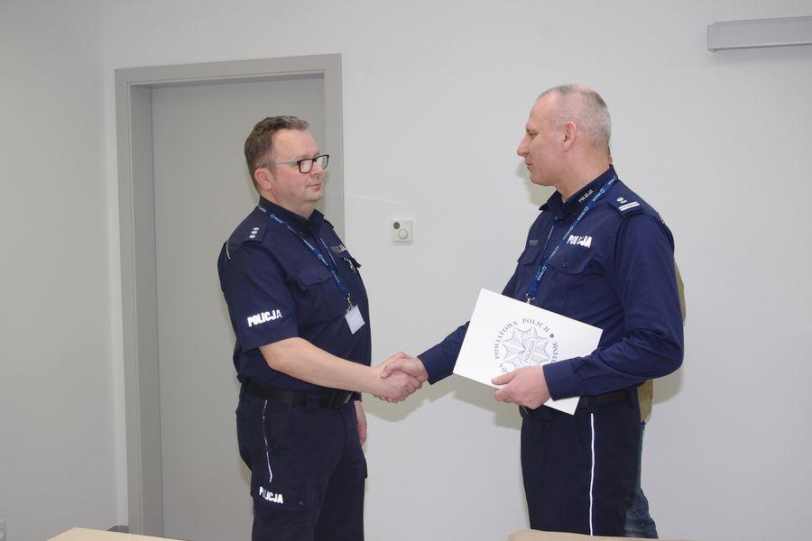 Nowi naczelnicy w gryfińskiej komendzie