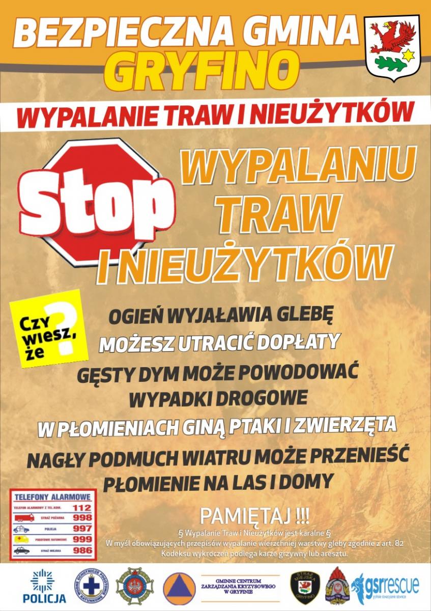 APELUJĄ o nie wypalanie traw i nieużytków
