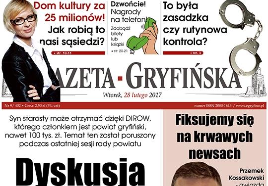 Nowa Gazeta Gryfińska już w sprzedaży!