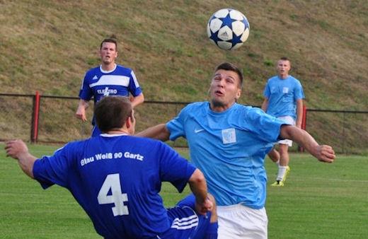 Błękit - Blau Weiß 90 Gartz 4:1 [FOTO]