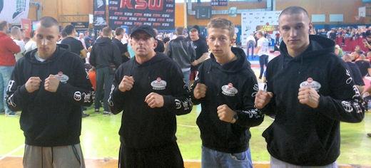 Gryfińscy zawodnicy MMA walczą w Warszawie [video]