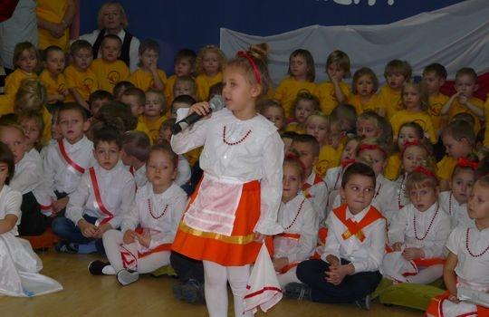 Przedszkolaki są dumne z bycia Polakami