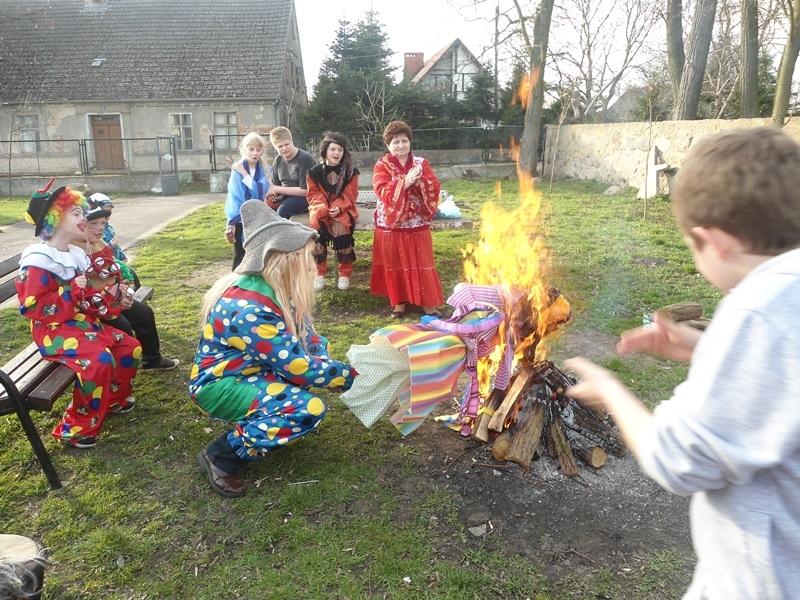 W Wełtyniu spalili Marzannę