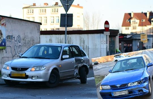 Stłuczka przy moście [foto]