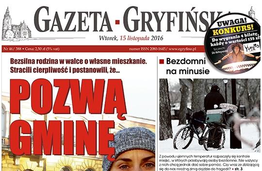 Nowa Gazeta Gryfińska już w sprzedaży!