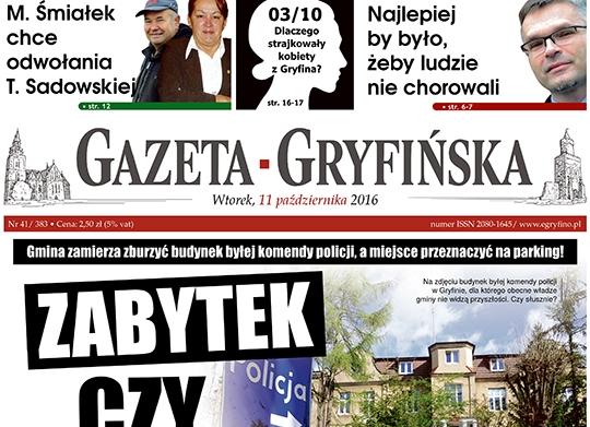 Nowa Gazeta Gryfińska już w sprzedaży!