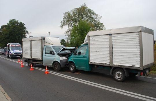 Czołówka na ul. Pomorskiej