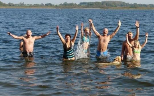 Morsy wskakują do wody!