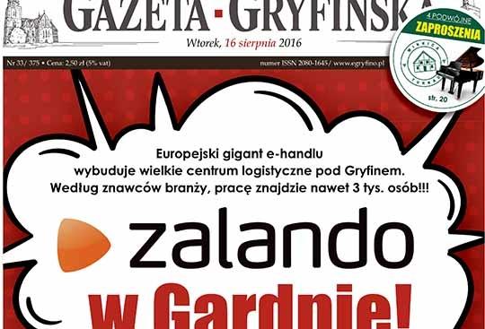 Nowa Gazeta Gryfińska już w sprzedaży!