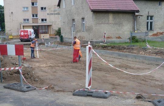 Remont na ulicy Targowej