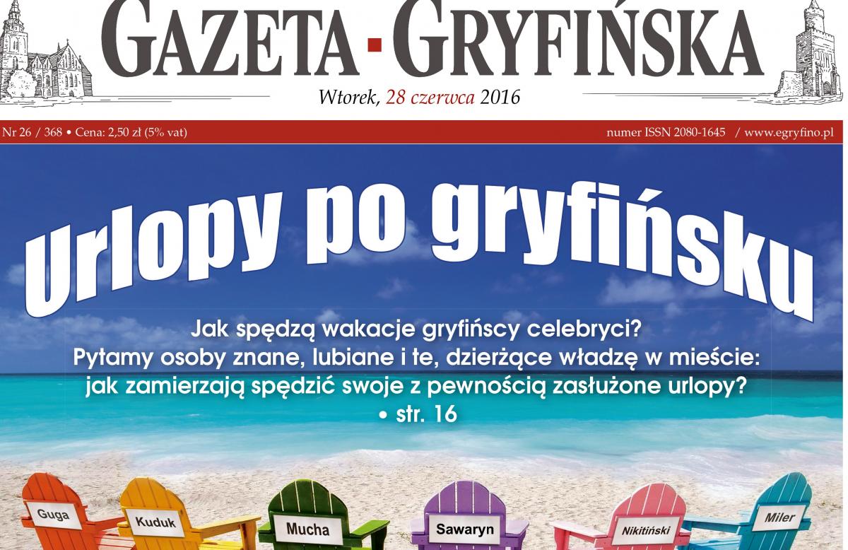 Nowa Gazeta Gryfińska już w sprzedaży!