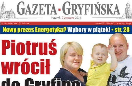 Nowa Gazeta Gryfińska już w sprzedaży!