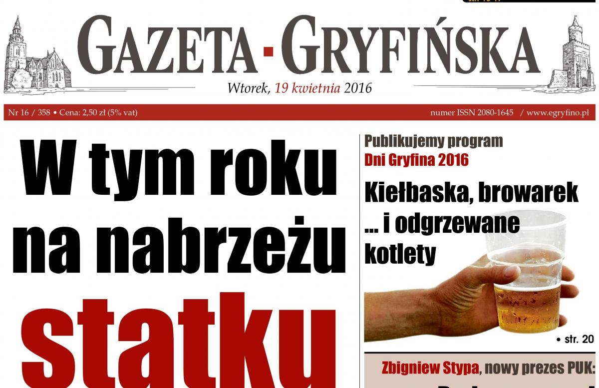 Nowa Gazeta Gryfińska już w sprzedaży!