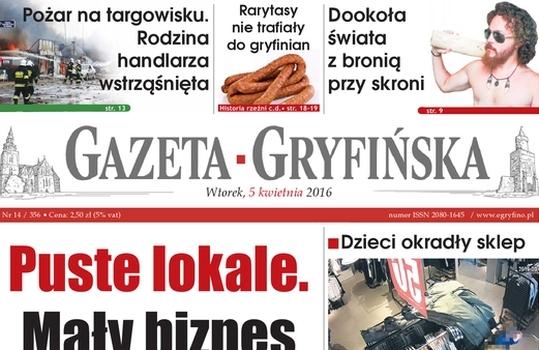 Nowa Gazeta Gryfińska już w sprzedaży!
