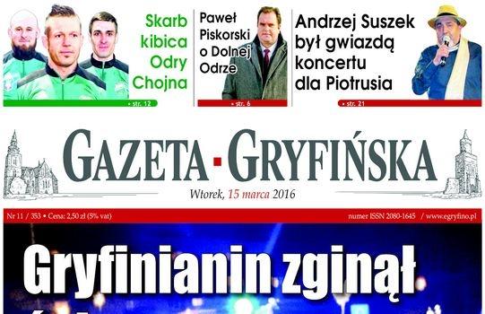 Nowa Gazeta Gryfińska w sprzedaży