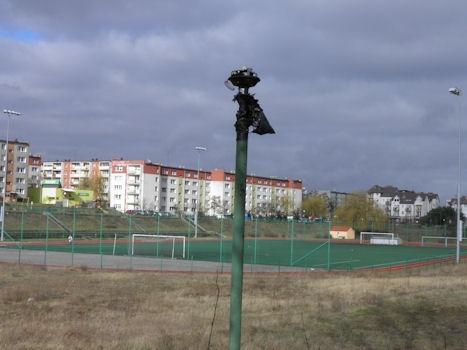 Bałagan przy stadionie