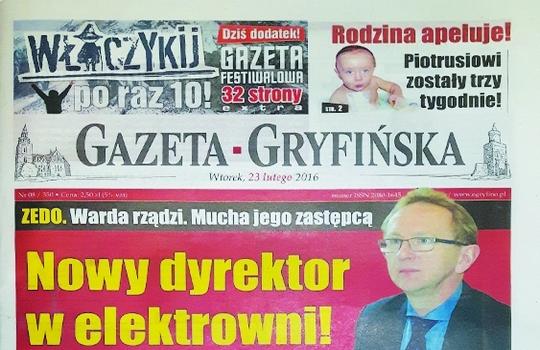 Nowa Gazeta Gryfińska w sprzedaży!