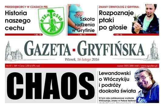 Nowa Gazeta Gryfińska już w sprzedaży!