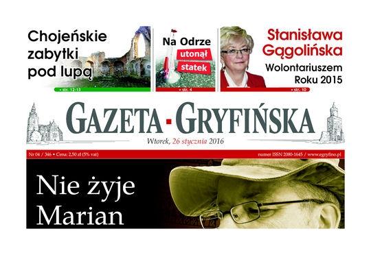 Gazeta Gryfińska w sprzedaży