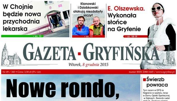 Nowa Gazeta Gryfińska w sprzedaży!