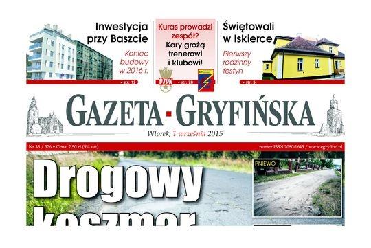 Nowa Gazeta Gryfińska już w sprzedaży!