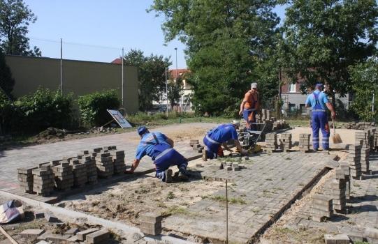 Robią boisko na Szczecińskiej