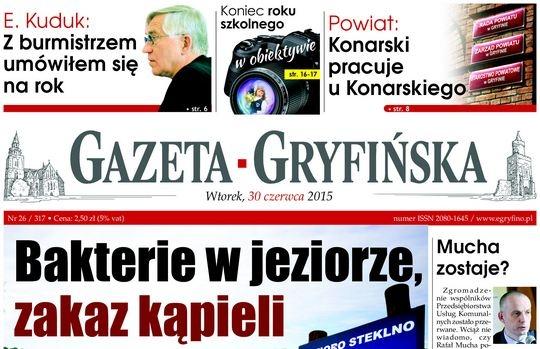 Nowa Gazeta Gryfińska już w sprzedaży!